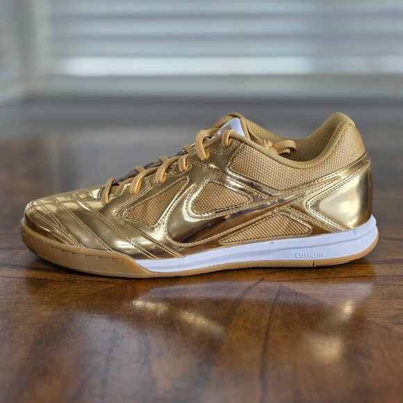 Nike Gato LV8 Metallic Gold White Gum Sneakers Men\'s Size 10 New LE IB3566-700 main image 15